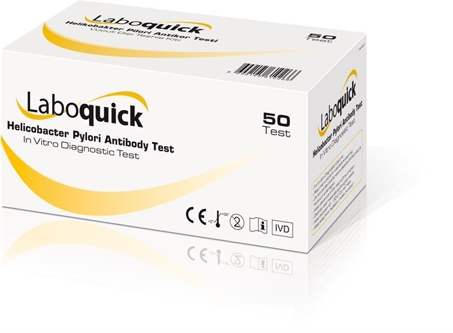Laboquick Helikobakter Pilori Antikor Test 50 Adet